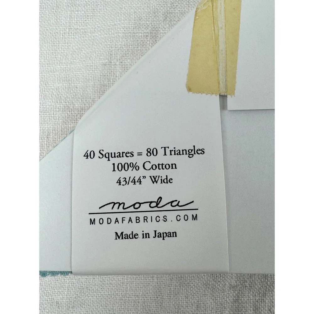Moda Turnovers Swanky Chez Moi Precut Fabric Triangles 100% Cotton OOP Quilting